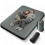 Camping Mattress Self Inflating Sleeping Pad 4.5 Thick With Air Pump Queen Gray. Fixed Price $369.99.