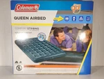 Coleman Go! Queen Airbed Blue Inflatable Comfortstrong Double Lock Valve. Fixed Price $36.99.
