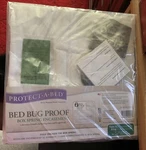 Protect-a-bed Box Spring Encasement Twin Xl Bug Proof Lock. Fixed Price $16.00.