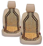 Zonetech Wood Beaded Seat Cushion 2-PACK Premium SE0004-2P Beige. Fixed Price $34.98.