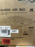 Tanstrider Queen Air Mattress Built-in Pump 18" High 660LB 3-MINS Navy W/ Bag. Fixed Price $107.99.