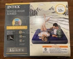 Nib Intex 6617ED 10" Queen Single-high Air Bed Navy. Fixed Price $35.00.