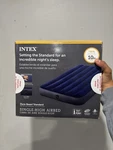 Intex Dura-beam Standard Twin 10IN Blue Pvc Inflatable Air Bed Mattress. Fixed Price $22.49.