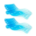 Inflatable Chaise Lounger Tri Color Blue Pool Float Adults Pack Funboy Giant. Fixed Price $259.99.