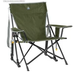 Gci Outdoor Kickback Rocker Foldable Heathered Loden Rocking Camp Chair. Fixed Price $49.00.