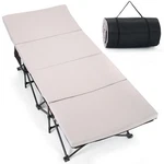 Lilypelle 78X32X18 Folding Camp Cot For Adults Oversized Design With Pad&bag. Fixed Price $89.99.