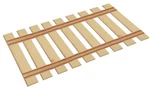 Bed Slats Queen Size With Colored Straps Custom Mattress Platform Support Boards. Fixed Price $169.88.