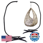 Giantex Hammock Chair Only Heavy Duty Steel C-stand For Hanging 360. Fixed Price $170.99.