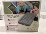 Wenzel Sleep-away Airbed Mattress Twin Size Build Pump. Fixed Price $19.99.