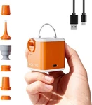 Portable Air Pump For Inflatables, 2400MAH Ultra Powerful Mini Mattress. Fixed Price $20.23.