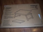New Boxed Winsome Natural/white Finish Wood Breakfast Tray #model 98721. Fixed Price $28.00.