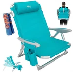 #wejoy Beach Chair For Adults, Reclining Adjustable Position, Lay Flat Lightw.... Fixed Price $109.49.