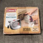 Coleman High Performance Battery Air Pump Camping. Untested. Fixed Price $11.99.