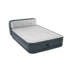 Intex Dura-beam 18" Deluxe Queen Size Air Mattress W/ Headboard Built Pump. Fixed Price $109.99.