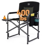 Timber Ridge Aluminum Oversized Camping Chair, Lightweight Portable Directors. Fixed Price $128.62.