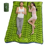 Double Sleeping Pad For Camping, Self Inflating 4" Extra Thick Sleepi.... Fixed Price $62.91.