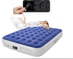 Ohgeni Air Mattress Queen With Built Pump, 13 Inch Elevated Quick Inflation/d. Fixed Price $87.00.