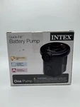 Intex Quick Fill Dc Electric Air Pump 12V Car Plug Max Flow Inflator. Fixed Price $11.89.