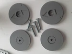 Sleep Number Flexfit Retainer Mount Disc Non Slip For Bed Mattress Set Of 4. Fixed Price $35.99.