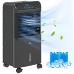 Mobile Air Cooler Fan, Evaporative Cooling Humidifier For Home Office Black. Fixed Price $93.99.