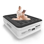 Knzzo Full Air Mattress W/ Built-in Pump, 18" Inflatable Bed, Waterproof Flockin. Fixed Price $104.98.
