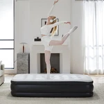 22"QUEEN Size Air Mattress With Built-in Pump Blow Up Bed Guest Camping Home. Fixed Price $57.03.