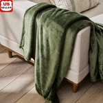 Plush Velvet Throw Blanket Soft Warm Fleece Living Room Bed Unisex Reversible. Fixed Price $26.86.