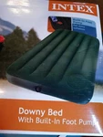 Intex Classic Downy Twin Air Mattress - 39IN 75IN 8 3/4IN New Box. Fixed Price $28.63.