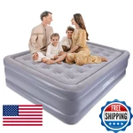 Upwell Inflatable Air Mattress Queen Built Pump Comfort Blow Bed. Fixed Price $94.75.