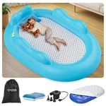 Omzer Inflatable Toddler Travel Bed Air Mattress - Oval, Portable, Waterproof Sh. Fixed Price $66.04.