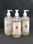 Crabtree & Evelyn Set Of 3 Hand Wash Pump Soap Summer Hill, Peach, Iris Cottage. Fixed Price $34.99.