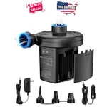 Electric Air Mattress Pump Portable 3 Power Modes Inflate Deflate Pool Float Bed. Fixed Price $36.89.