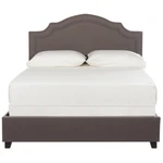 Safavieh Theron Bed Dark Taupe Queen. Fixed Price $462.65.