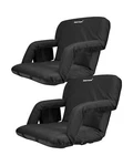 Driftsun 2-PACK Wide Reclining Stadium Seat Bleacher Chair With Expanded Widt.... Fixed Price $236.83.