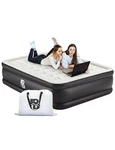 Full Air Mattress With Built-in Pump And Cord, 18" Raised Blow Up Inflatable. Fixed Price $198.99.