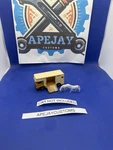 2 White Replacement Horses For Matchbox No 40 43TRAILER, Ergomatic Cab. Fixed Price $8.00.