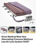 Drive Med-aire Alternating Pressure Mattress Low Loss System (14027). Fixed Price $300.00.