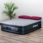 Inflatable Indoor Home Air Mattress -queen- 18" High With Built-in Pump Black. Fixed Price $99.99.