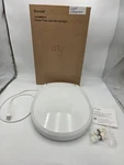 Brondell L60-EW Lumawarm Heated Toilet Seat W/night Light, 3 Temps, Elongated. Fixed Price $64.99.