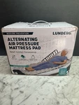 Lunderg Alternating Air Pressure Mattress Pad Ulcer Prevention Open Box. Fixed Price $31.95.
