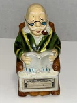 Vintage 1970S Made Japan Grandpa Ceramic Coin Bank Rocking Chair Ssn Fund. Fixed Price $7.49.