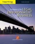 Cengage Advantage Books: Foundations Of The Legal Environment Business By Je. Fixed Price $86.34.