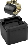 Btsd-home 3 Inch Heavy Duty Bed Risers Adjustable Lifts 4 Pack,. Fixed Price $29.97.