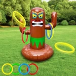Inflatable Pool Toss Toys With Rings For Adults Indoor Outdoor Tropical. Fixed Price $40.98.