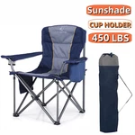Alpha Folding Camping Chair Heavy Duty Outdoor Oversized Cup Holder. Fixed Price $66.49.