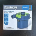 Bestway Sidewinder Ac Air Pump Inflator/deflator 110-120V W/ 3 Adapters. Fixed Price $19.95.
