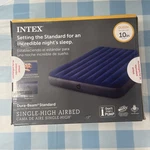Intex SINGLE-10 High Airbed Mattress Dura-beam Standard Queen New Sealed. Fixed Price $18.55.