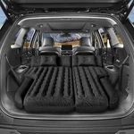 Suv Air Mattress Double-sided Flocked, Car Trunk Bed W/ Pump For Travel Camping. Fixed Price $66.49.
