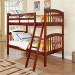 Donco Kids PD-311C-TT Columbia Bunk Bed Twin Over Size, Cherry. Fixed Price $450.00.