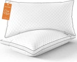 Bed Pillows King Size Of 2, Fluffy Luxury Hotel Collection Gusseted Large.... Fixed Price $44.22.